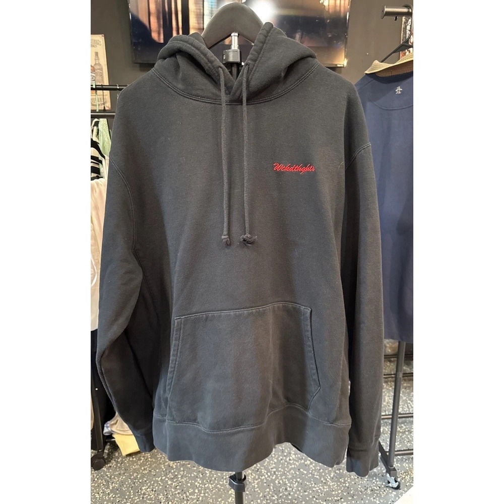 WCKDTHGHTS Klux Busters Hoodie WTLA Wicked Thoughts Streetwear Rare L / XL Black